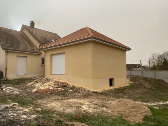 Extension de maison à Saint Aubin