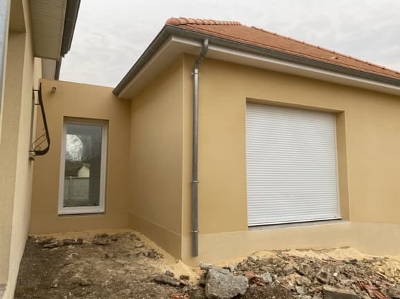 Extension de maison à Saint Aubin, vue 3